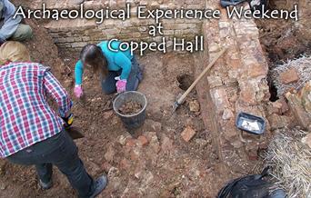 The Copped Hall Trust Archaeological Project beginners weekend course at Copped Hall in 2018