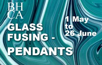 Glass fusing courses at Bedford House in Buckhurst Hill.
