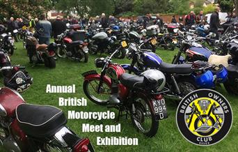 Annual classic motorcycle meet and exhibition on Blackmore Village Green.