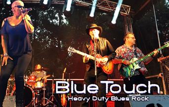 Blue Touch heavy-duty Rock/Blues at The Black Lion Barn Epping