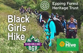 Black Girls Hike walk and crafting in Epping Forest.