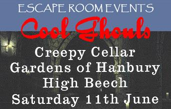 Cool Ghouls Creepy Cellar escape room event 11th June