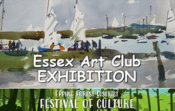 Essex Art Club Exhibtion - Artwork in image from John Tookey