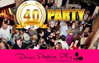 Dance Parties 40th Anniversary Celebration Party at Theydon Bois Golf Club.