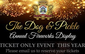 Fireworks Display at The Dog and Pickle, Moreton - Wednesday 5th November 20245