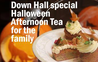 Down Hall special Halloween Afternoon Tea for the family