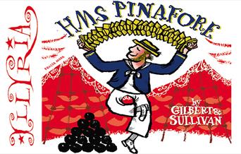 illyria theatre company present Gilbert and Sullivan's HMS Pinafore at Wanstead Park in Epping Forest.