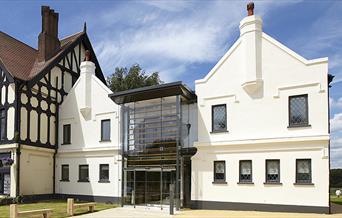 The View. Epping Forest's visitor centre at Chingford