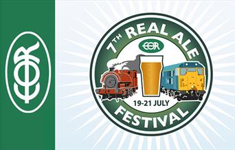 7th Epping Ongar Railway Real Ale Festival 19-21 July 2019.