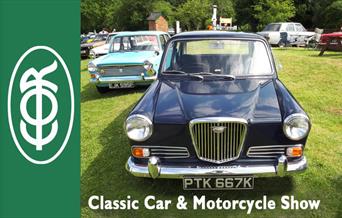 Epping Ongar Railway Classic Car and motorcycle Show at North Weald and Ongar Stations.