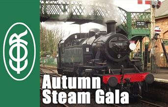 EOR Steam Gala: LMS Ivatt class 2MT locomotive, 41312 courtesy of the Mid Hants Railway