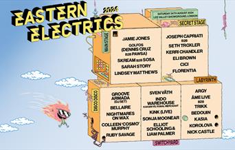Lee Valley host once more, Eastern Electrics Festival during the August Bank Holiday
