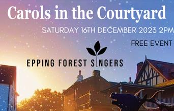 Epping Forest Singers perform Carols in the Courtyard in Epping Forest