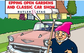 Epping Open Gardens and Classic Car Show, Shaftsbury Farm, 10am - 5pm Saturday 1st June 2024.