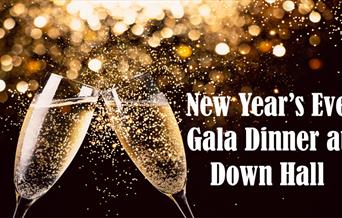 New Year's Eve Gala Dinner at Down Hall