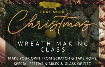 Funky Monk Epping Wreath Making class.