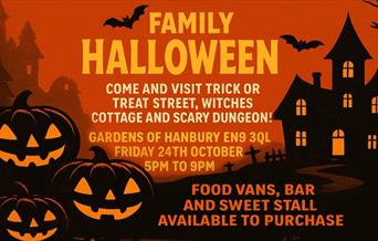 Gardens of Hanbury Family Halloween 24th October 2025