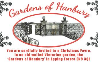 Gardens of Hanbury Christmas Fayre, High Beech, Epping Forest.