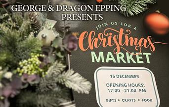 The George & Dragon Epping Christmas Market in Epping