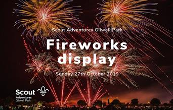 Fireworks display at Gilwell Park