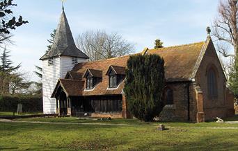 Greensted Church, near Ongar.