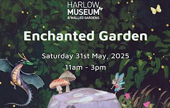 Harlow Museum's walled garden becomes enchanted on Saturday 21st May 2025