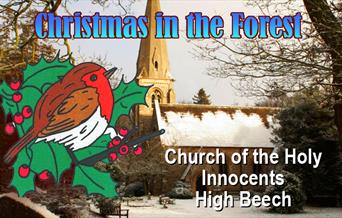 Christmas in the Forest. Church of the Holy Innocents, High Beech.