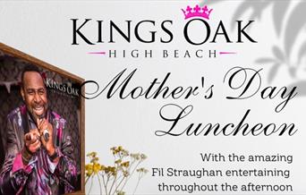 Fil Straughan Entertains for a Mother's Day Treat at the Kings Oak High Beach