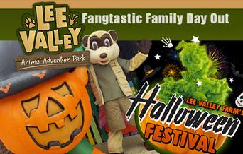 Halloween Festival at Lee Valley Park Farms Animal Adventure Park.