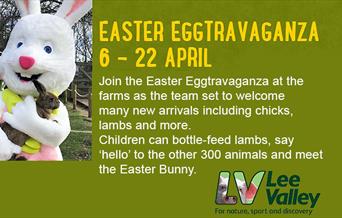 Easter events at Lee Valley Park Farms