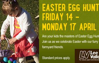Easter Egg Hunt at Lee Valley Farms