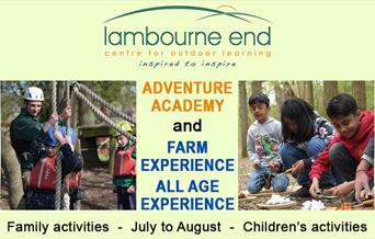 Lambourne End Centre children's and family summer activities.
