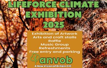 Life Force, The climate Project. An exhibition by the Epping Sunflower Group at Grange Farm by A New Vision of Britain CIC