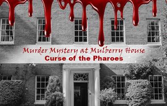 Murder Mystery dinner at Mulberry House. Curse of the Pharoes