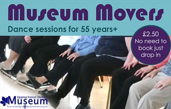 Museum Movers - dance sessions for 55 years plus.