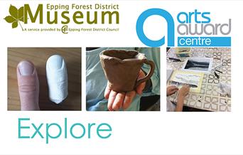Work with a professional artist to create your own artwork at Epping Forest District Museum.