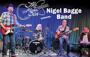 The Music Den presents the Nigel Bagge Band, live in Epping