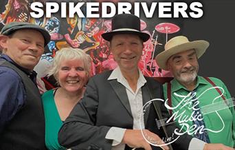 The Music Den presents Spikedrivers, making their final appearance live in Epping
