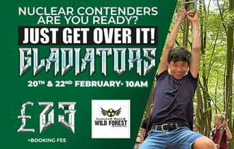 Nuclear Races children's Just Get Over It Gladiator Special at Nuclear Races obstacle course
