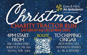 Ongar Christmas Charity Tractor Run, 76th December 2025