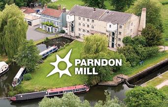 Parndon Mill arts centre by the River Stort