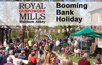 Booming Bank Holiday at the Royal Gunpowder Mills.