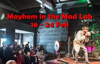 Mad Lab Mayhem kicks off the 2019 season at the Royal Gunpowder Mills in Waltham Abbey.