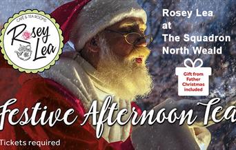 Family Tea with Father Christmas at Rosey Lea at The Squadron, North Weald