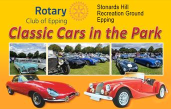 Classic Cars in the Park, Stonards Hill. Rotary Epping's annual free classic car show