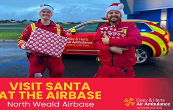 Visit Santa at the Airbase - North Weald Airbase