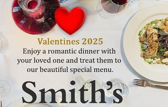 Smith's of Ongar special Valentines menu 2025