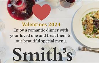 Smith's of Ongar special Valentines menu 2024