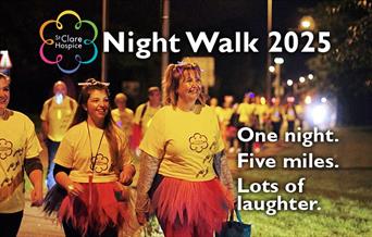 St Clare Hospice Night Walk in Epping