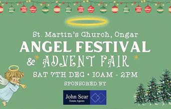 St Martin's Church, Ongar, Angel Festival and Advent Fair Saturday 7th December 2024